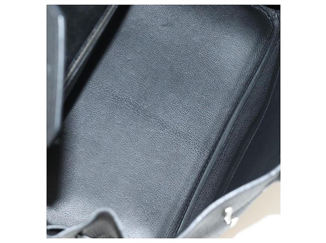 Hermès Hermes Birkin Black Clemence with Palladium Hardware 35 - vista 5