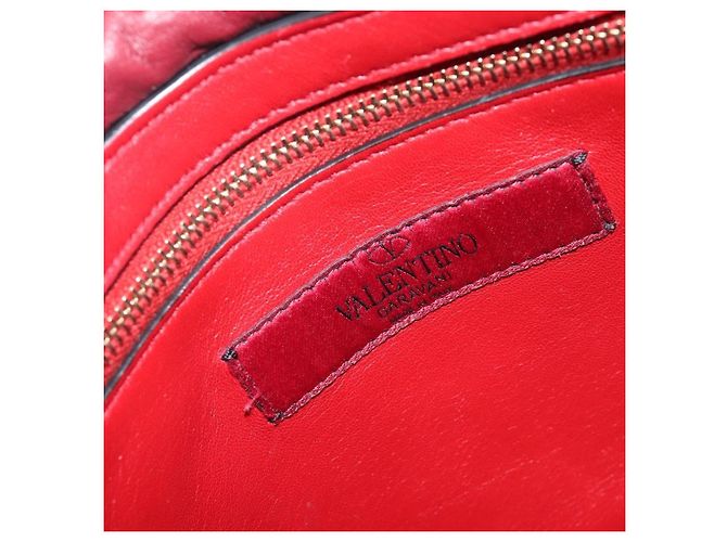 Valentino Garavani Rockstud Spike Flap Quilted Suede Medium - vista 6