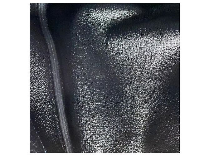 Hermès Borsa Hermes Birkin 35 in pelle Togo nera - vista 12