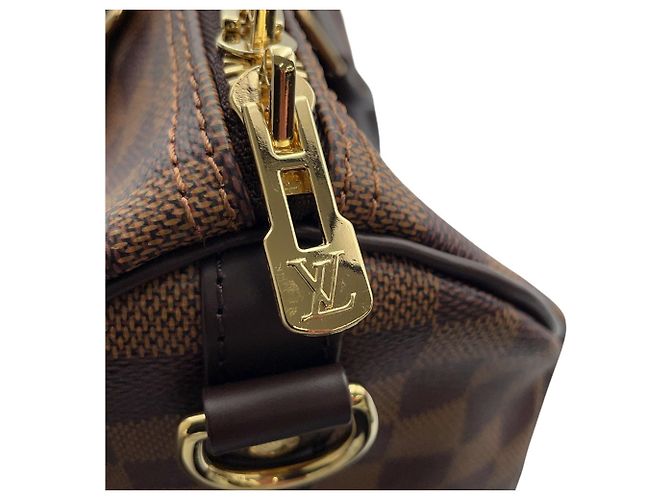 Borsa Louis Vuitton Damier Ebene Speedy Bandoulière 30 - vista 11