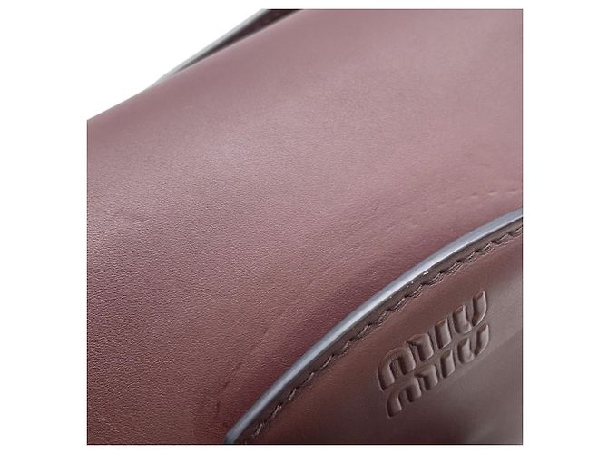 Borsa a mano Miu Miu Benny in pelle - vista 10