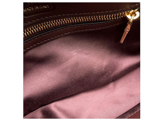 Borsa a mano Miu Miu Benny in pelle - vista 13