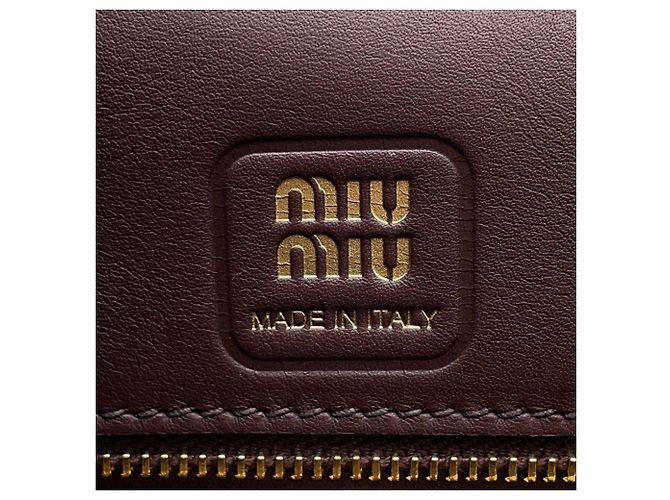 Borsa a mano Miu Miu Benny in pelle - vista 15