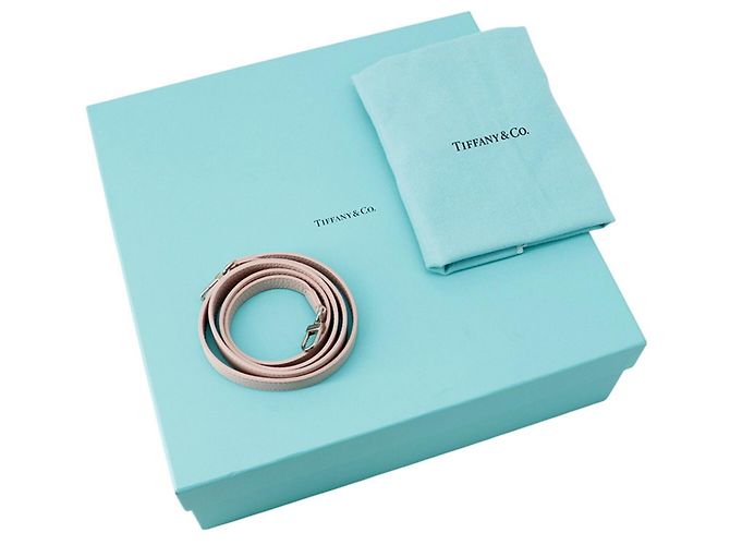 Autre Marque Borsa Tiffany & Co. in pelle taurillon rosa - vista 12
