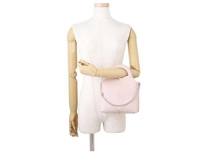 Autre Marque Borsa Tiffany & Co. in pelle taurillon rosa - vista 4