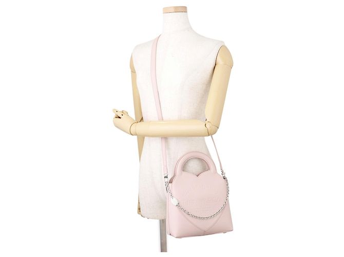 Autre Marque Borsa Tiffany & Co. in pelle taurillon rosa - vista 5