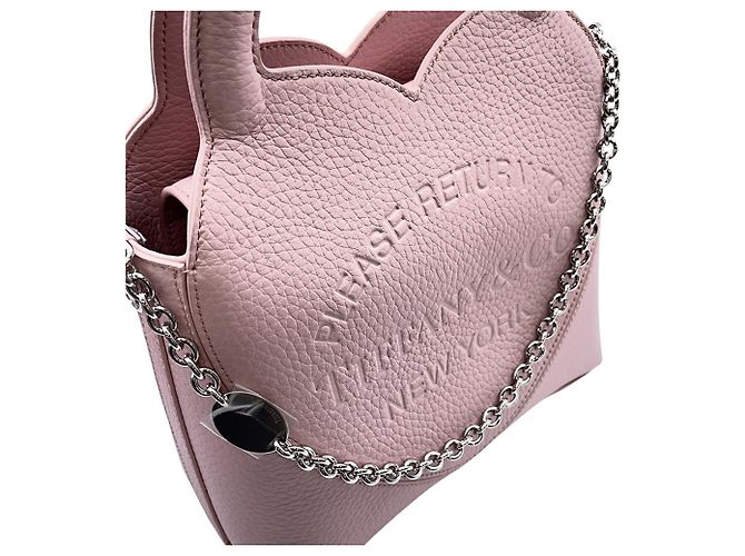 Autre Marque Borsa Tiffany & Co. in pelle taurillon rosa - vista 7