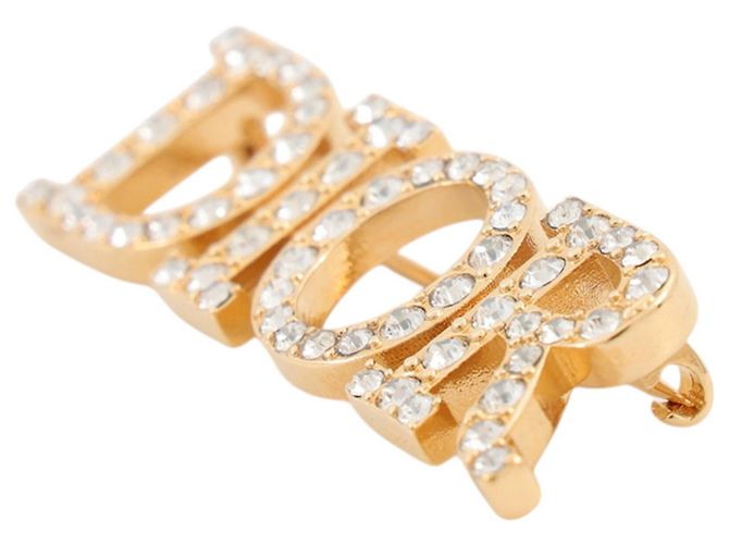 Spilla con strass Christian Dior - vista 2