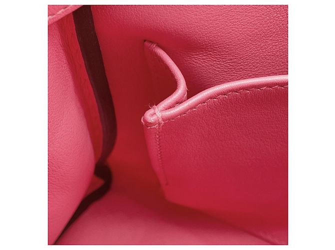 Hermès Borsa Hermes Kelly 25 in Rose Azalee - vista 10