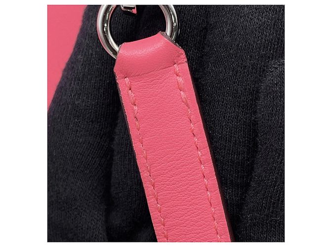 Hermès Borsa Hermes Kelly 25 in Rose Azalee - vista 15