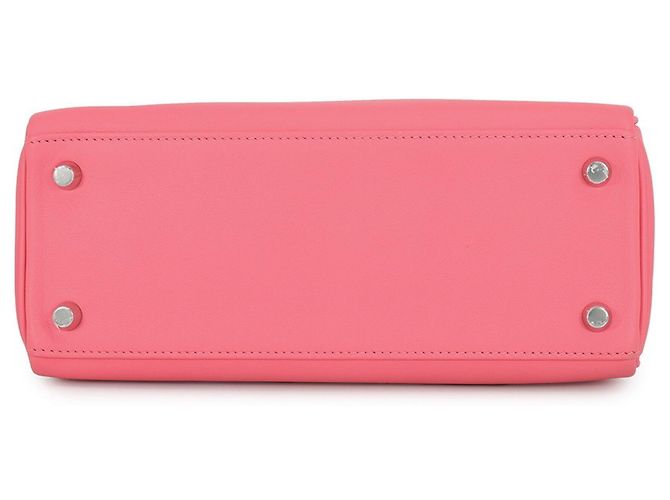 Hermès Borsa Hermes Kelly 25 in Rose Azalee - vista 3