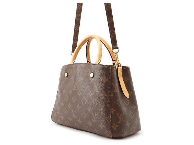 Borsa Louis Vuitton Monogram Montaigne BB - vista 2