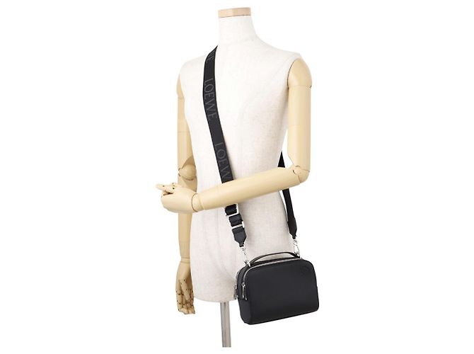 Loewe Black Grain Calf Leather Shoulder Bag - view 4