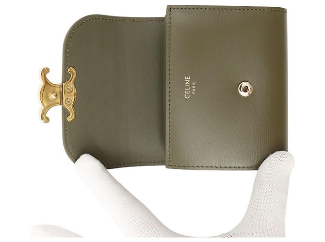 Céline Cartera con solapa Celine Triomphe Small - vista 4