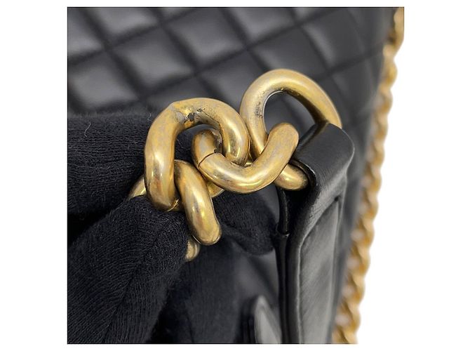 Chanel Boy Medium Chain Schultertasche - Ansicht 12