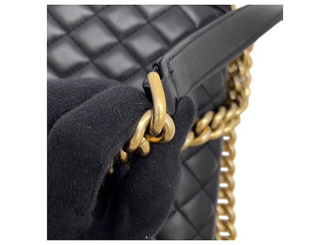 Chanel Boy Medium Chain Schultertasche - Ansicht 13