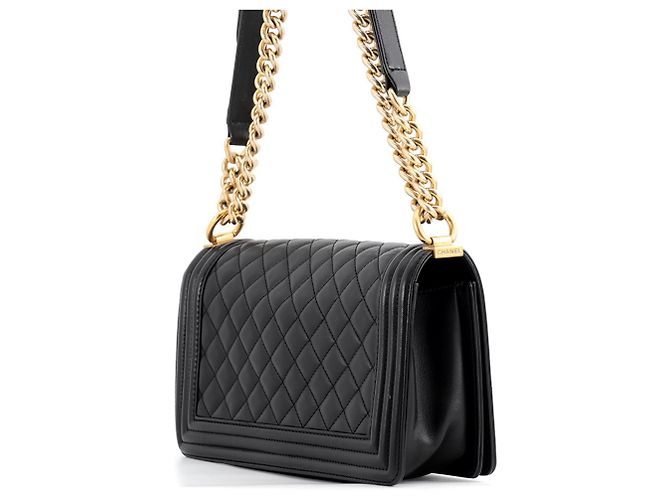 Chanel Boy Medium Chain Schultertasche - Ansicht 2
