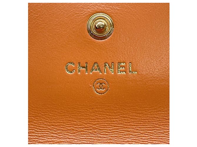 Tarjetero Chanel de piel de cordero - vista 12