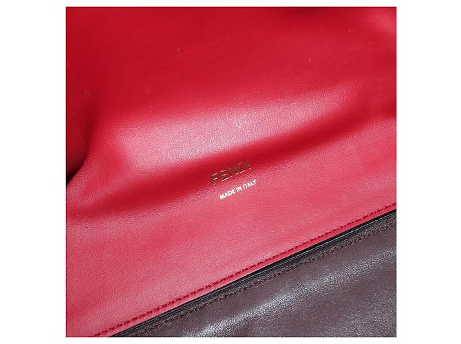 Fendi Peekaboo X-Lite Leather Large - vista 6