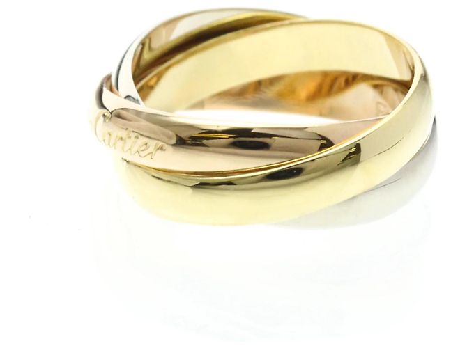 Cartier Trinity Oro Tricolore 18K Medium - vista 3