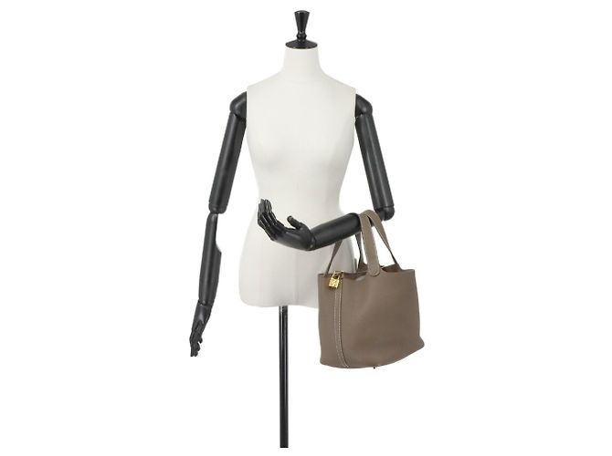Autre Marque Borsa Piko Hermes Picotin Lock MM - vista 10