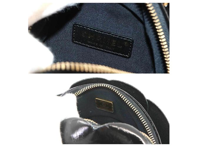 Borsa a tracolla con catena Chanel Camellia Evening - vista 8