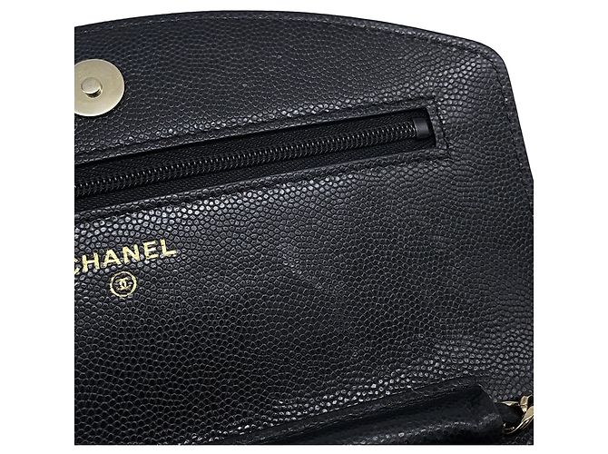 Portafoglio a Spalla con Catena Chanel Nero - vista 10
