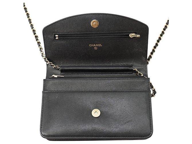 Portafoglio a Spalla con Catena Chanel Nero - vista 6