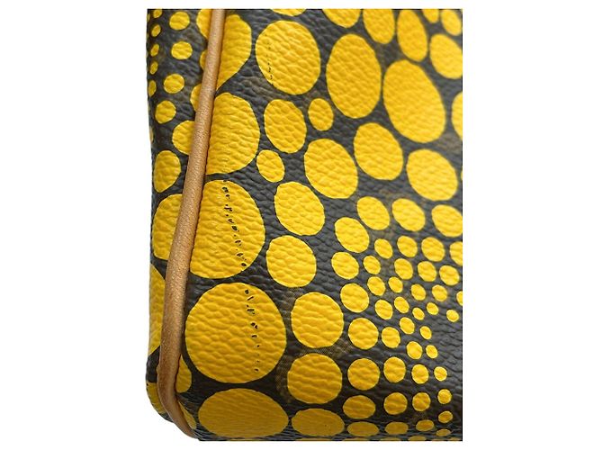 Borsa Louis Vuitton Monogram Town Pumpkin Dot Speedy 30 - vista 10