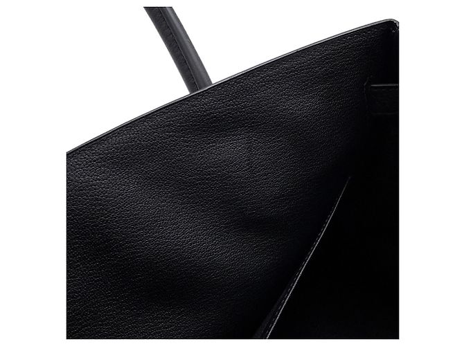 Hermès Borsa Hermes Birkin 30 in pelle Togo nera - vista 8