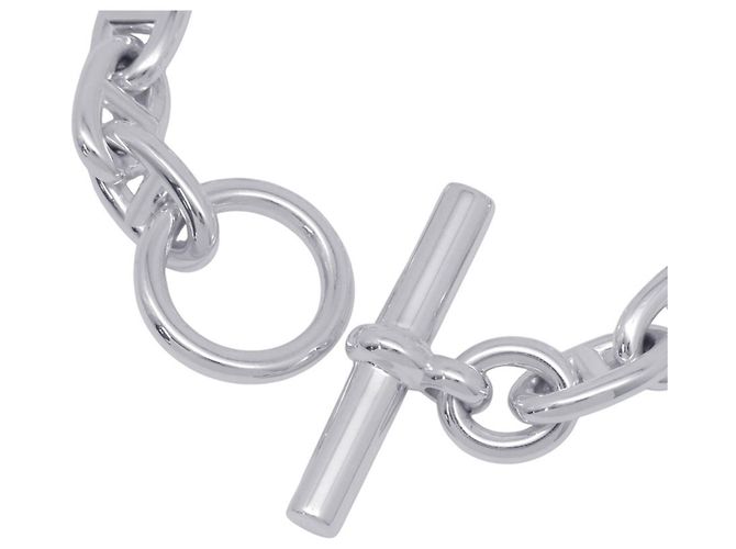 Chaîne d'ancre Hermès Bracciale con Charm Hermes Chaine d'Ancre MM - vista 4