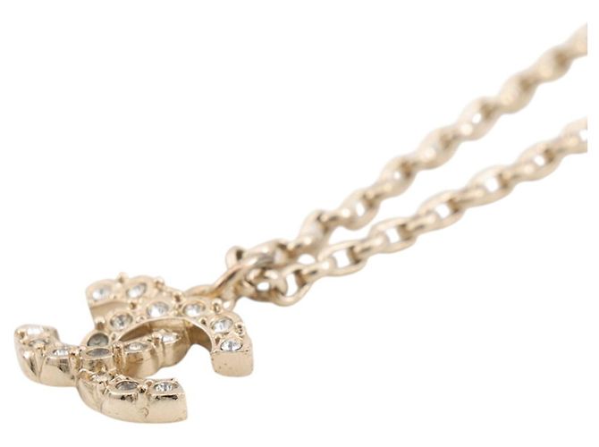 Collana Chanel Coco Mark con strass - vista 2