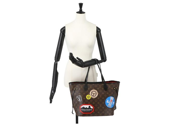 Borsa Tote Louis Vuitton Neverfull MM Monogram - vista 10