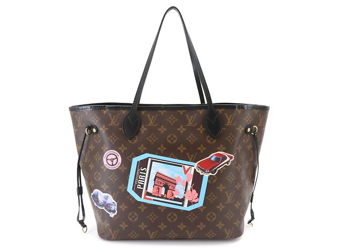 Borsa Tote Louis Vuitton Neverfull MM Monogram - vista 2