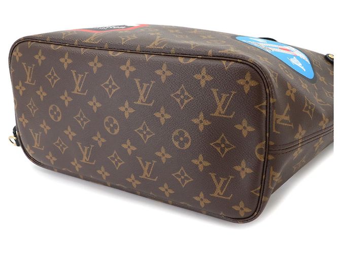 Borsa Tote Louis Vuitton Neverfull MM Monogram - vista 4