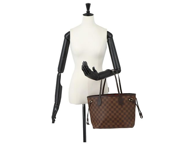 Borsa Tote Louis Vuitton Neverfull PM Damier - vista 10