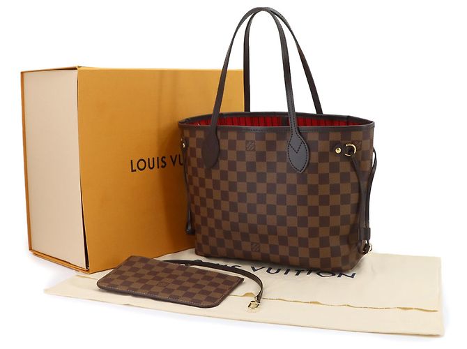 Borsa Tote Louis Vuitton Neverfull PM Damier - vista 2