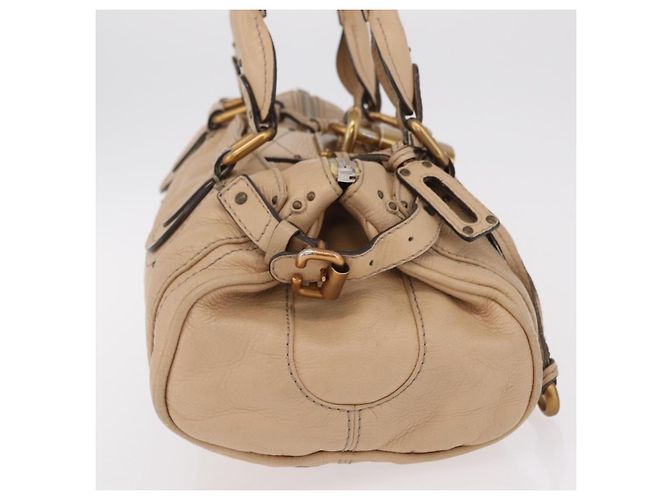 Chloé Chloe Paddington Lock Leather Medium - vista 4