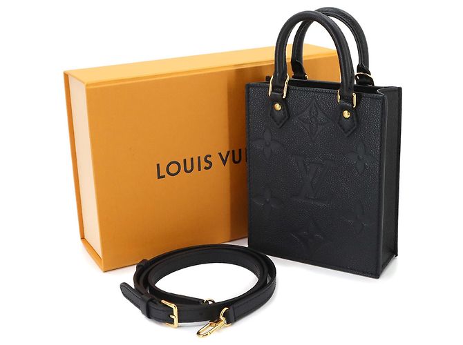 Borsa Louis Vuitton Monogram Empreinte Petite Sac Plat - vista 2