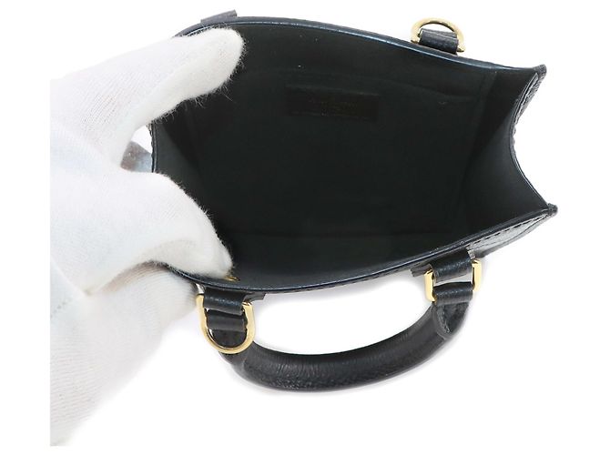 Borsa Louis Vuitton Monogram Empreinte Petite Sac Plat - vista 7