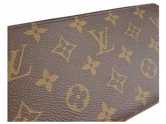 Portafoglio Lungo Louis Vuitton Monogram - vista 9