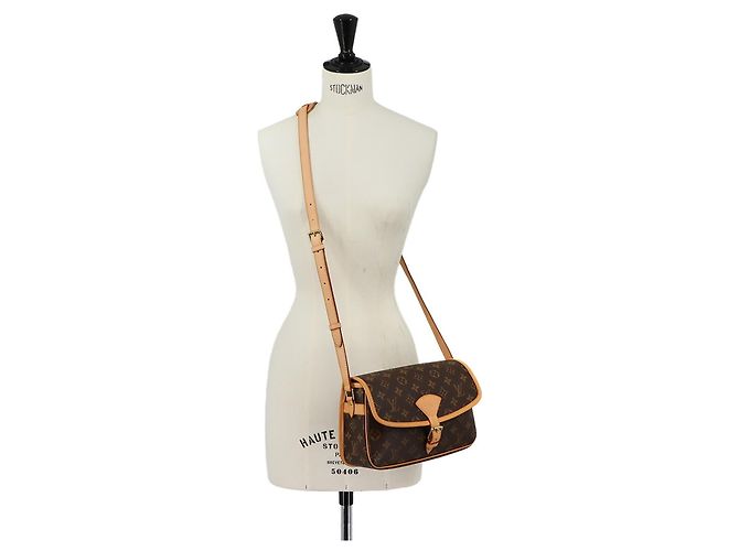 Borsa a tracolla Louis Vuitton Monogram Sologne - vista 9