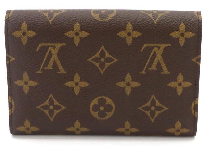 Louis Vuitton Monogram Portefeuille Alexandra Tri-fold Wallet - vista 3