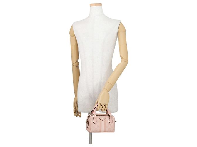Borsa Boston Gucci Ophidia GG Supreme - vista 4