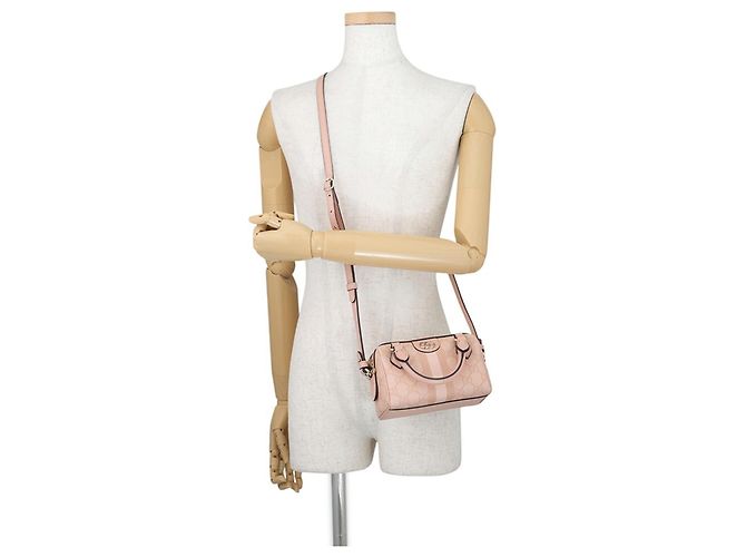 Borsa Boston Gucci Ophidia GG Supreme - vista 5