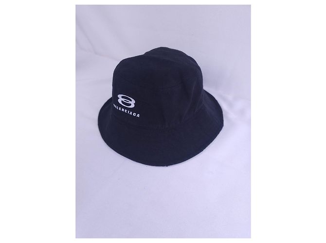 Balenciaga Unity Sports Icon Bucket Hat - Nero - vista 3