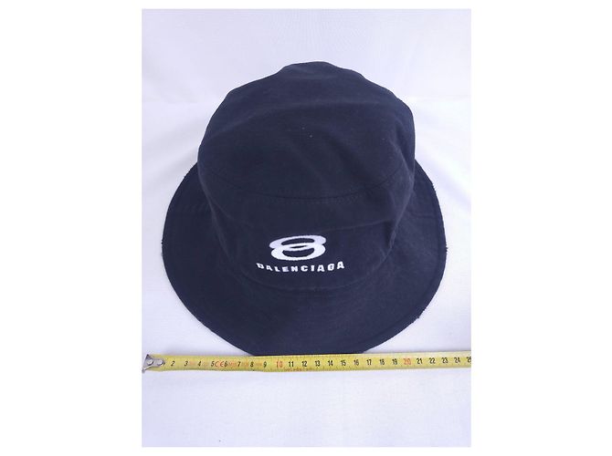 Balenciaga Unity Sports Icon Bucket Hat - Nero - vista 5