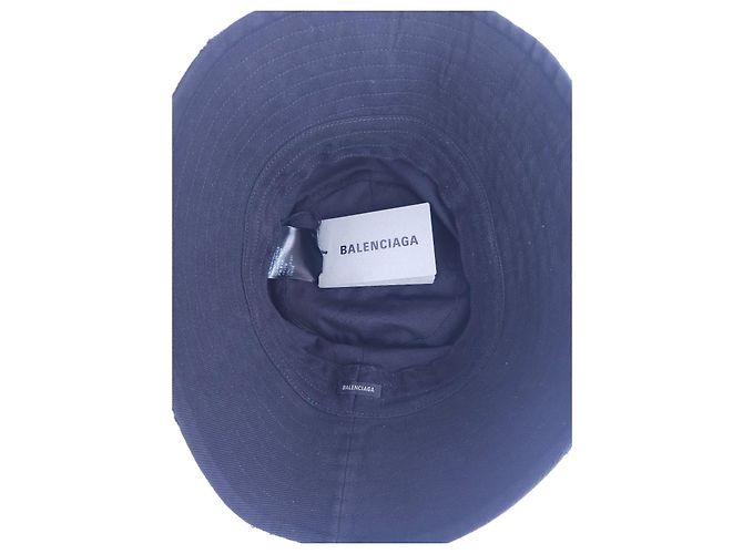 Balenciaga Unity Sports Icon Bucket Hat - Nero - vista 7