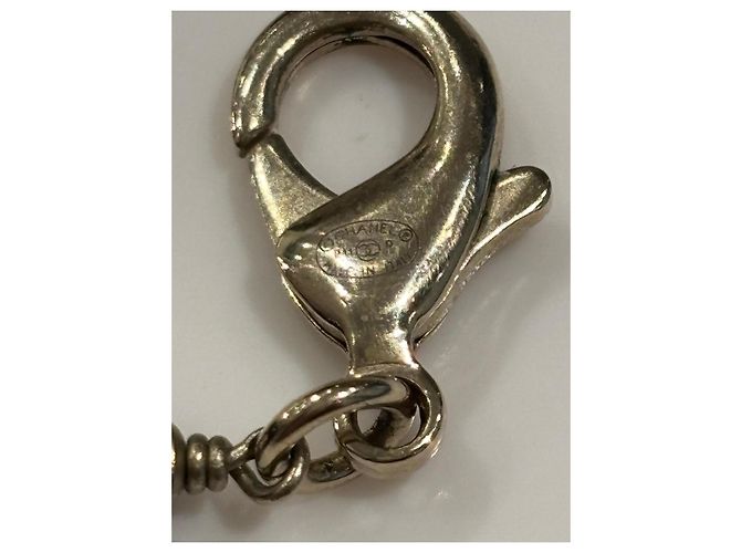 Collana lunga Chanel CC con perle - vista 3