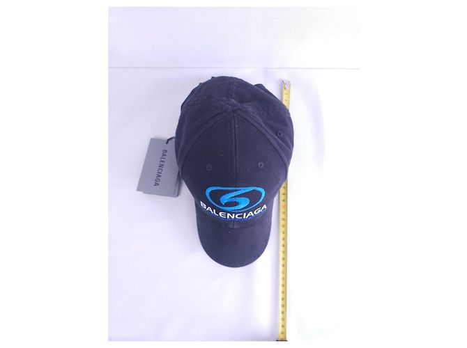Balenciaga Cappellino Surfer Logo Nero - vista 12